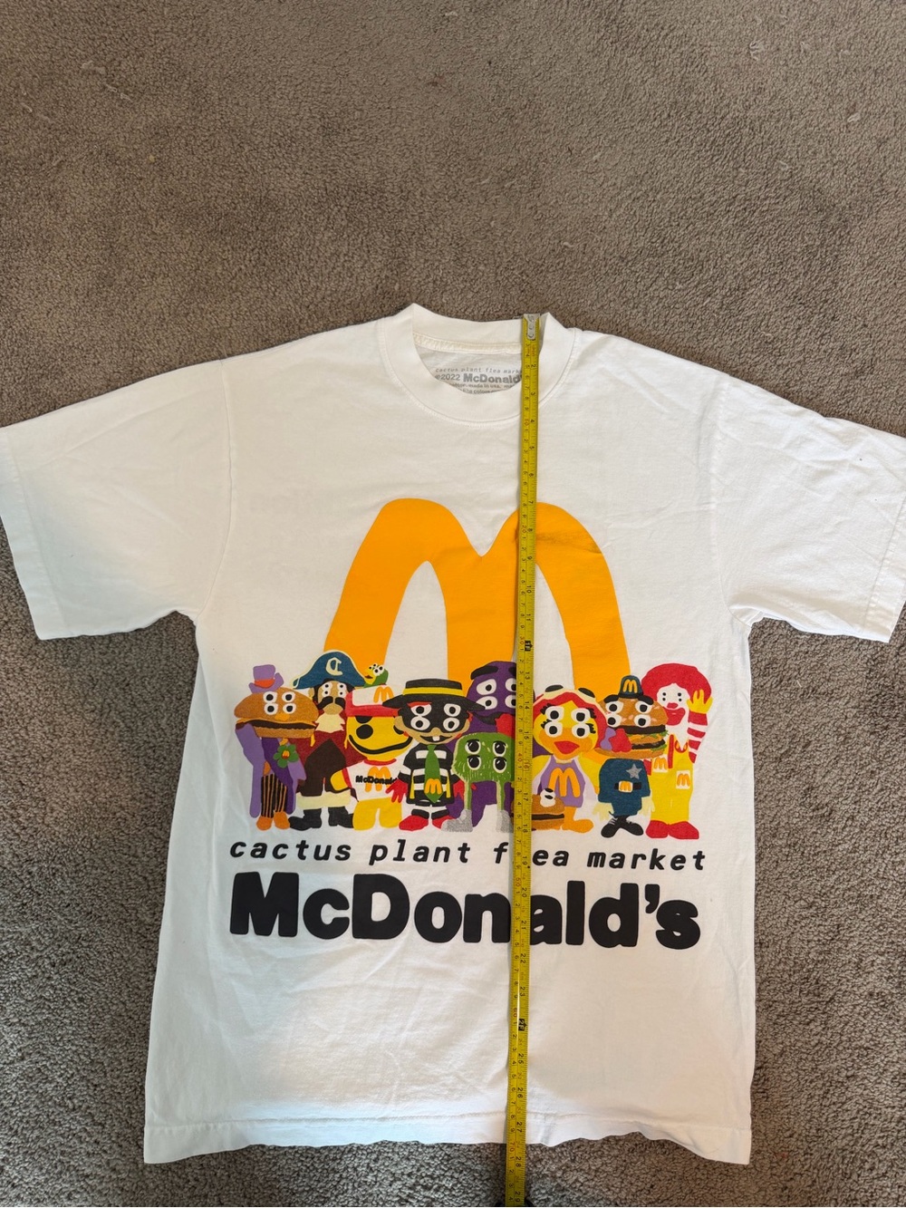Cactus Plant Flea Market x McDonald's "Cactus Buddy" Tee